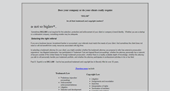 Desktop Screenshot of notsobiglaw.com